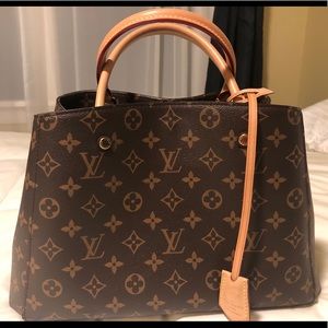 Authentic 2018 Louis Vuitton Montaigne MM